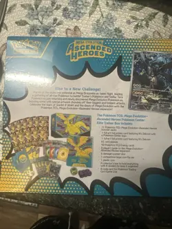 Pokemon Center Exclusive Elite Trainer Box Acended Hero’s New Sealed - Image 2