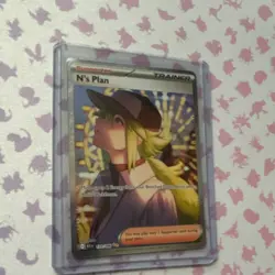 Pokemon TCG N's Plan 170/086 Black Bolt Special Illustration Rare - Image 1