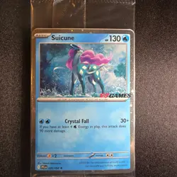 Suicune EB Games Stamped 026/094 - Pokemon Mega Evolution Promo ( Sealed ) - Image 1