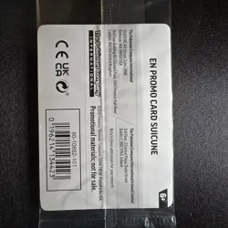 Suicune EB Games Stamped 026/094 - Pokemon Mega Evolution Promo ( Sealed ) - Image 2