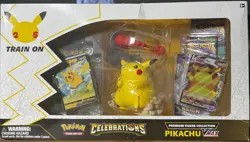 Pokemon Celebrations Premium Figure Collection Pikachu VMAX Sealed Box Damage 820650809408 - Image 1