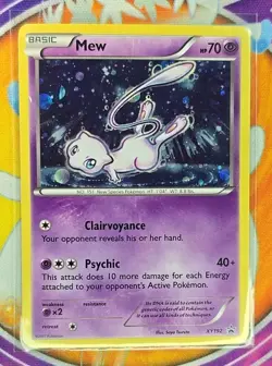 🔥2017 Mew Black Star Holo Promo XY192 XY Promos Pokemon Sleeved/PROTECTED 👍📈 - Image 3