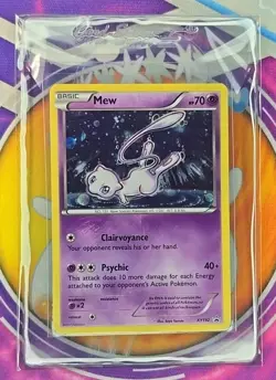 🔥2017 Mew Black Star Holo Promo XY192 XY Promos Pokemon Sleeved/PROTECTED 👍📈 - Image 4