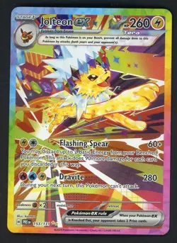 2025 Pokemon PRE EN Special Illustration Rare #153/131 Jolteon ex - Image 1