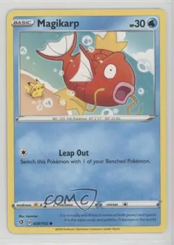 Magikarp Pokemon Sword & Shield Rebel Clash #039 - Image 1
