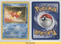Magikarp Pokemon Team Rocket #47 2000 READ 2f4 - Image 3