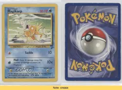 Magikarp Pokemon Base Set 2 #50 2000 READ 2f4 - Image 3
