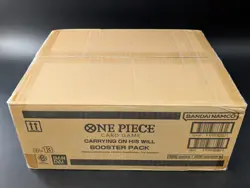 One Piece TCG English OP-13 Carrying On His Will Booster Box Case SEALED - Image 1