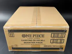 One Piece TCG English OP-13 Carrying On His Will Booster Box Case SEALED - Image 3
