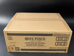 One Piece TCG English OP-13 Carrying On His Will Booster Box Case SEALED - Image 4