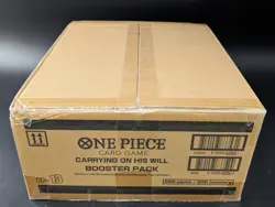One Piece TCG English OP-13 Carrying On His Will Booster Box Case SEALED - Image 5