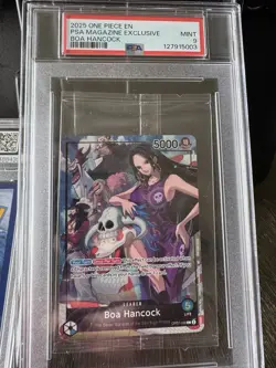 2025 ONE PIECE PROMOS Sealed EXCLUSIVE #038 BOA HANCOCK PSA 9 - Image 1