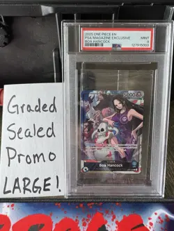 2025 ONE PIECE PROMOS Sealed EXCLUSIVE #038 BOA HANCOCK PSA 9 - Image 2