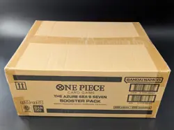 One Piece OP14-EB04 The Azure Sea's Seven English 12 Booster Box Case Sealed - Image 1