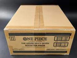 One Piece OP14-EB04 The Azure Sea's Seven English 12 Booster Box Case Sealed - Image 2
