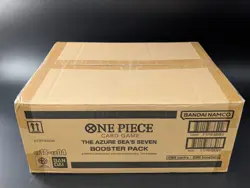 One Piece OP14-EB04 The Azure Sea's Seven English 12 Booster Box Case Sealed - Image 3