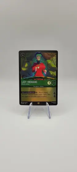 Disney Lorcana TCG: Lady Tremaine -Cod Foil Card-Archazia's Island 115/204 NM - Image 1
