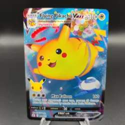 Flying Pikachu VMAX 007/025 Pokemon Card - Celebrations Holo - NM - Image 1