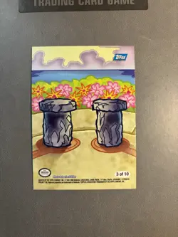 2000 TOPPS POKEMON THE MOVIE 2000 STICKER CARD MELODY TRACEY ZAPDOS 3/10 POP 5 - Image 2