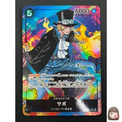 [NM] Sabo ONE PIECE Card Game Japanese OP04-083 SR Kingdoms of Intrigue 16F22 - Image 1