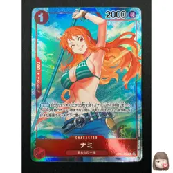 [NM] Nami ONE PIECE Card Game Japanese OP01-016 R ROMANCE DAWN 16F25 - Image 1
