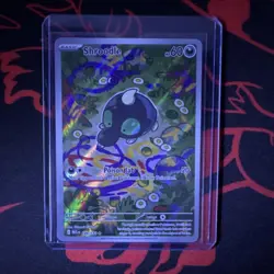 Pokemon Shroodle Full Art Holo Card 149/132 HP 60 Pokemon TCG Basic Card Stock - Image 1