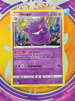 🔥Gengar SWSH052 SWSH: Sword & Shield Promo Cards Holo Fresh Sleeved Protected🔥 - Image 1