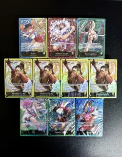 One Piece Card Game 🏴‍☠Learn Together Deck & Starter Deck Cards ONLY LOT OF 10 - Image 1