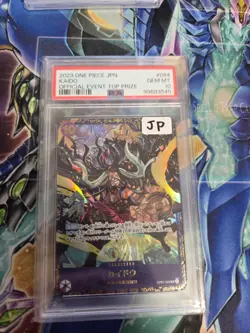 PSA 10 Kaido OP01-094 Parallel SR Flagship Battle Promo ONE PIECE Card JPN Rare - Image 1