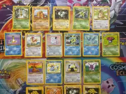 Vintage Pokemon Card Lot WOTC Holo Etc Snorlax Dragonite Vaporeon - Image 3