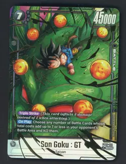 Son Goku: GT FB07-122 Alternate Art Wish for Shenron Dragon Ball Super Card Game - Image 1