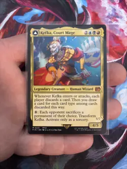 Kefka, Court Mage Final Fantasy Magic the Gathering Regular Non-Foil M 0231 - Image 1