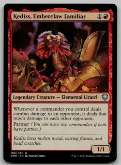Kediss, Emberclaw Familiar U Commander Legends 188 NM - Image 1