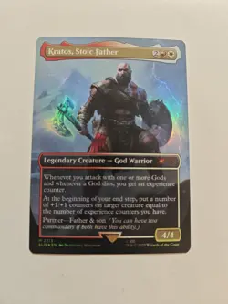 Kratos, Stoic Father Secret Lair Drop Foil - Image 1