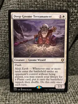 Deep Gnome Terramancer Commander Legends: Battle for Baldur's Gate Regular - Image 1