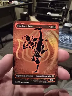 Neon Ink Fire Lord Zuko FOIL Magic Gathering Avatar Last Airbender 0360 MINT MTG - Image 1