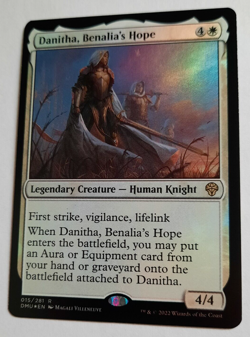 MTG 2022 Dominaria United DANITHA, BENALIA'S HOPE 015/281 Rare Foil M/NM - Image 3