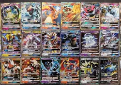 100 Lot Pokemon TCG S-Chinese RR GX Holo Charizard Blaziken Palkia Solgaleo JD90 - Image 2