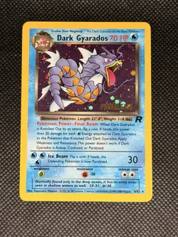 Pokemon TCG Rocket Gyrados Prerelease Pokemon Promos Holo Promo Promo - Image 3