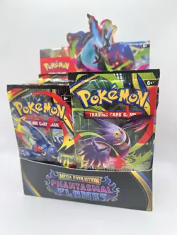 1 x Phantasmal Flames Pokemon Booster Pack (36 Available) Fresh Booster Box - Image 1