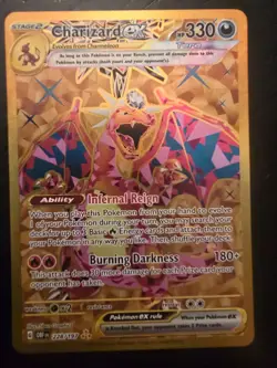 Pokemon TCG Charizard ex - 228/197 OBF SV03: Obsidian Flames Hyper Rare - Image 1