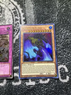 Konami Yu-Gi-Oh Divine Wrath RDS-EN050 & Guardian Slime LED7-EN003 1st Ed Holo … - Image 3