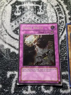 Konami Yu-Gi-Oh Divine Wrath RDS-EN050 & Guardian Slime LED7-EN003 1st Ed Holo … - Image 4