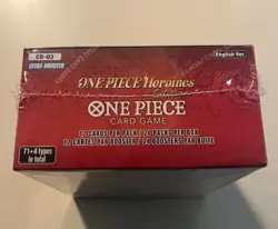 One Piece TCG Heroines Edition Box (EB-03) w/ Dash Pack English Sealed - Image 3