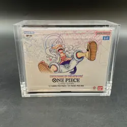 One Piece English Awakening in the New Era Booster Box Sealed w/ Acrylic Case - Image 1