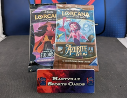 Disney Lorcana Booster Pack Lot Inklands x5, Azurite Sea, Floodborn - Image 2