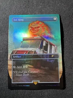 MTG Sol Ring, Secret Lair Promo x Twisted Metal, New/Unplayed - Image 1