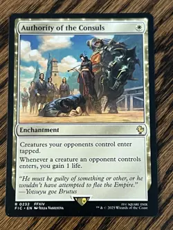 MTG Authority of the Consuls Commander: Final Fantasy FIC - nonfoil near mint NM - Image 1