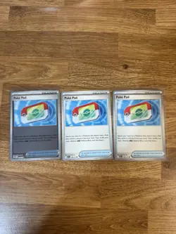 3x Pokepad 198/217 Pokemon TCG Ascended Heroes Cards - Image 1