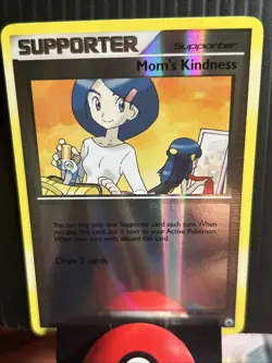 Mom's Kindness 83/100 Majestic Dawn Reverse Holo Pokemon - Image 1